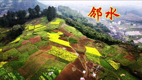 航拍四川鄰水縣,房?jī)r(jià)比主城區(qū)還高,很多人去重慶發(fā)展